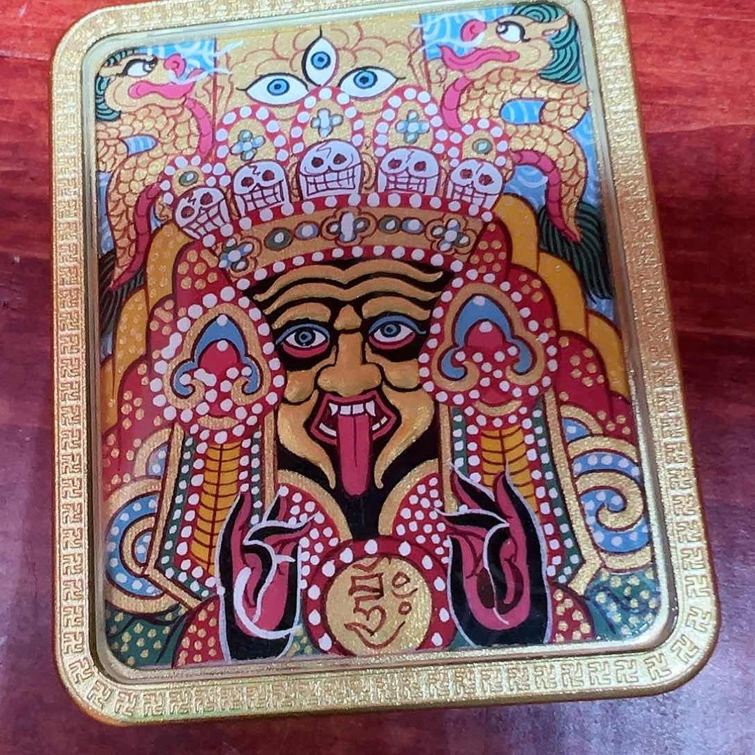 吊坠全手绘热贡唐卡扎基拉姆