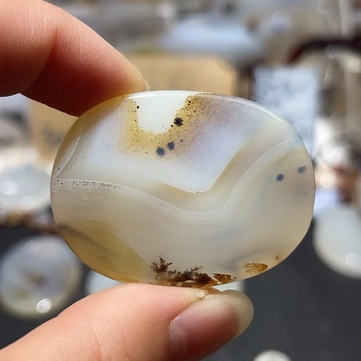 玛瑙/玉髓未镶嵌吊坠(不含链)