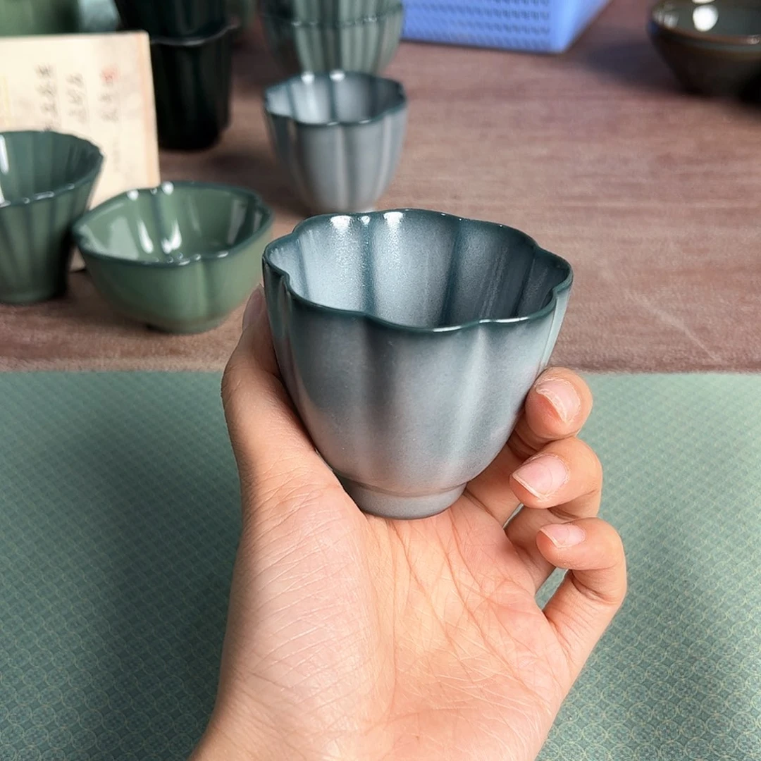 云间青瓷龙泉小米茶器