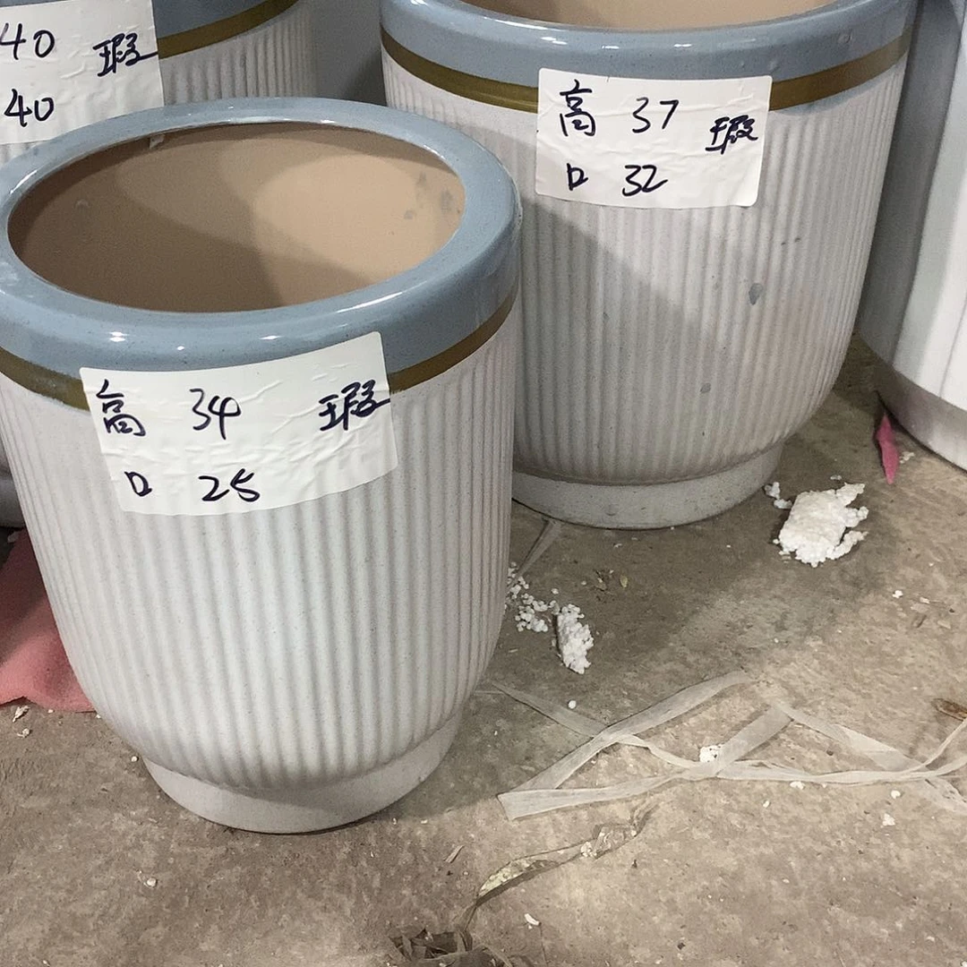 高温陶瓷花盆微瑕