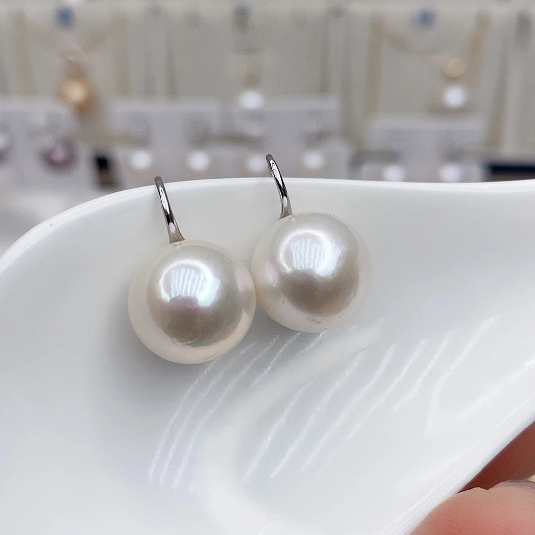 淡水珍珠颈饰银S925镶嵌