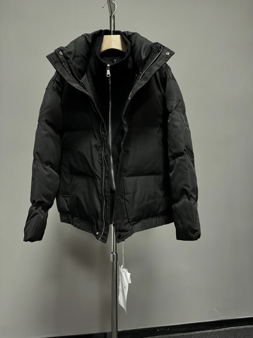 XI HAO男装 冬季时尚潮流设计款假两件棉衣痞帅厚款011