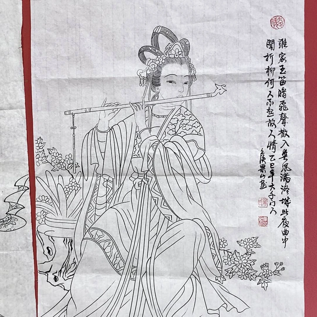 国画大风堂嫡传-侯果山老师作品路