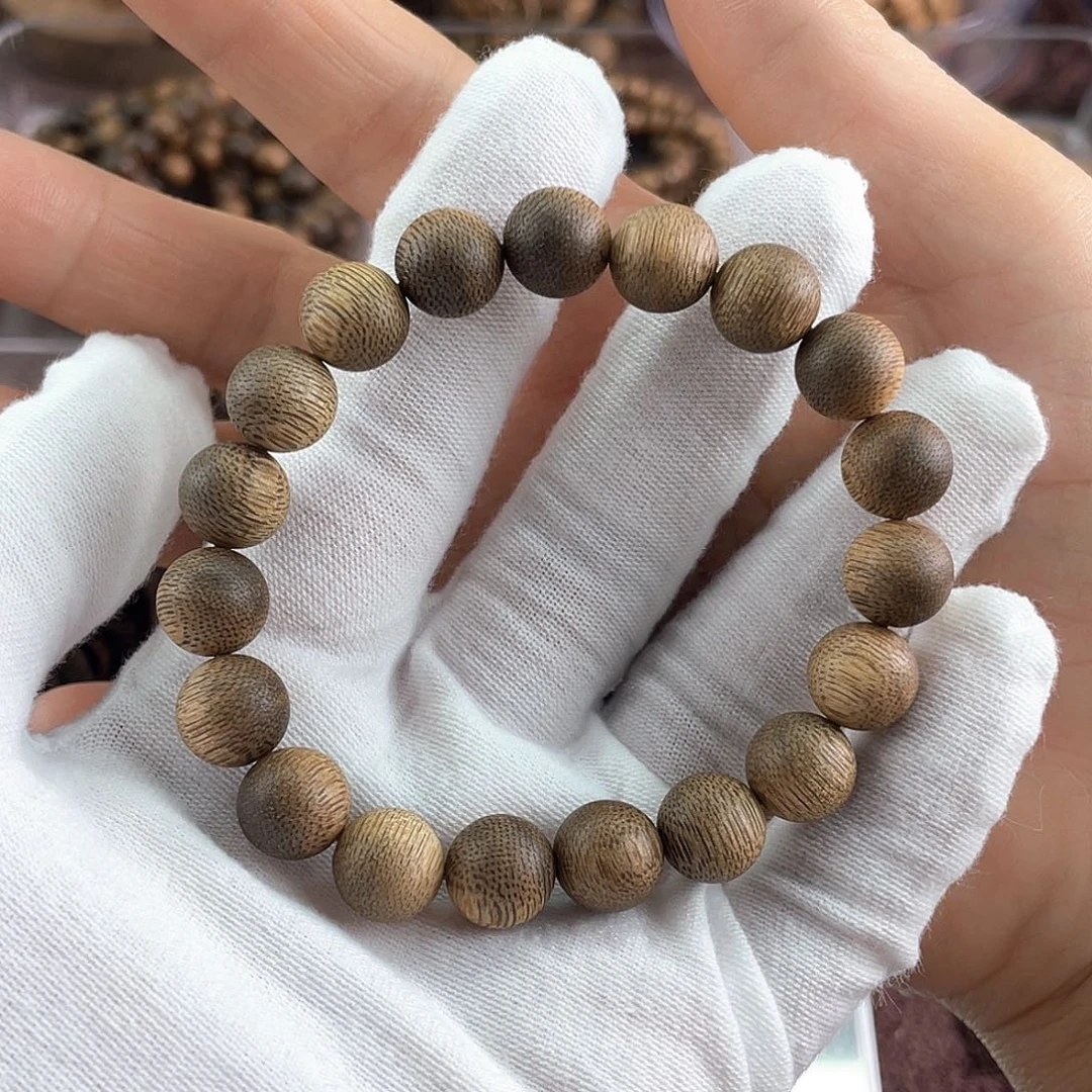 沉香手串虹*释越南芽庄白棋