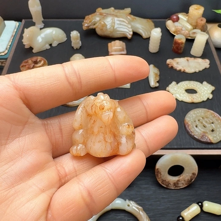 和田玉挂件未镶嵌用****1