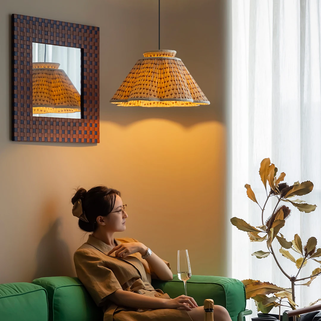 法式中古风卧室吊灯主卧灯书房餐厅灯艺术氛围感美式复古灯具