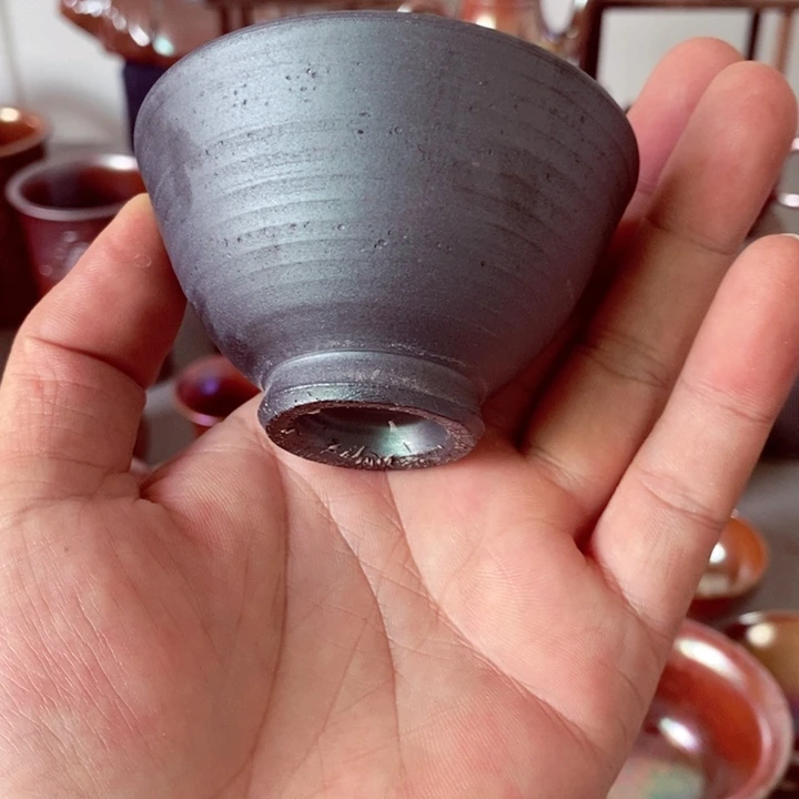 柴烧茶具陶瓷杯子