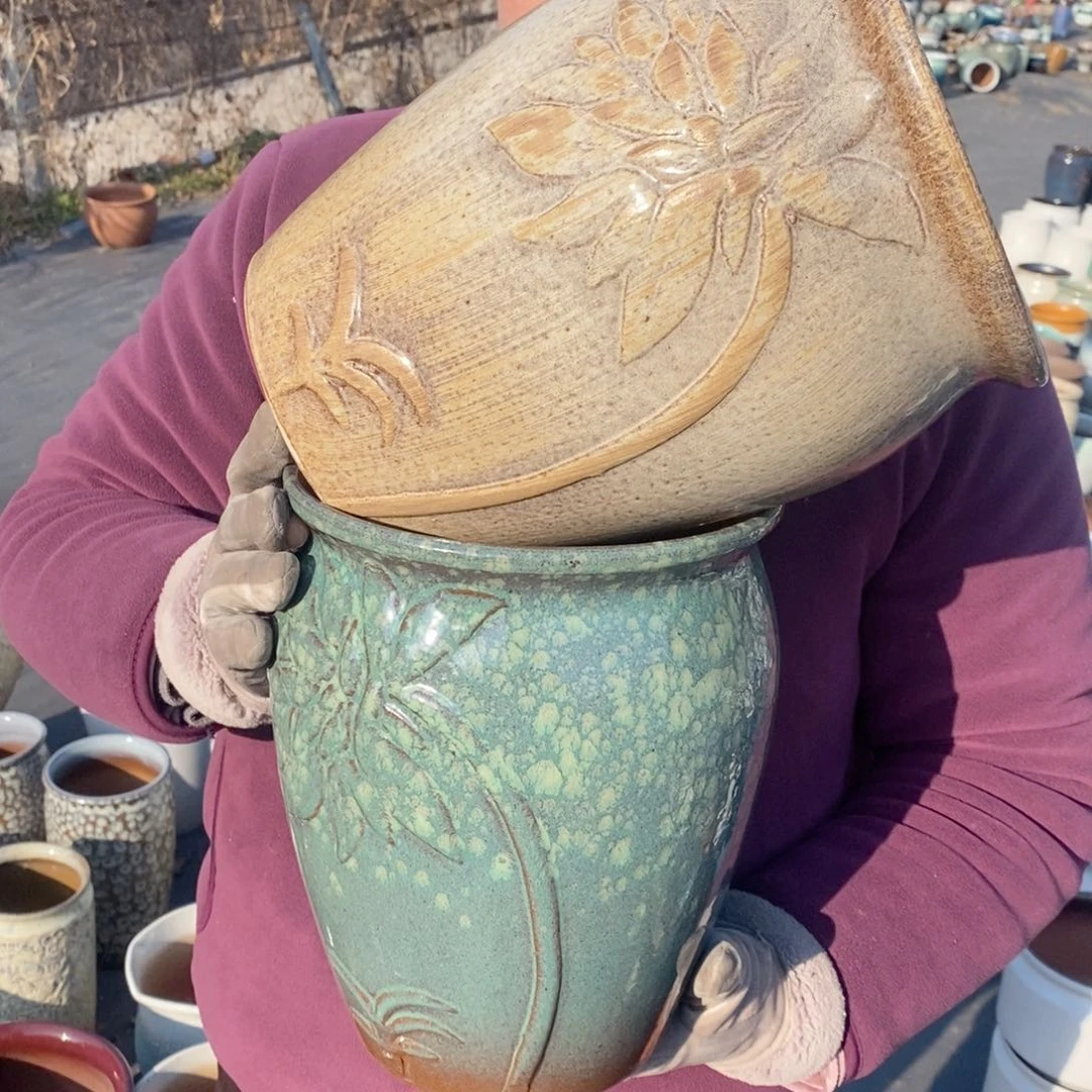 红陶口20高25～～～