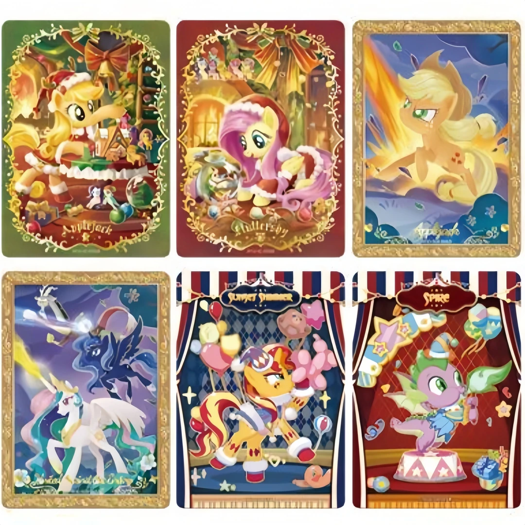 【拆盒】（平拆）辉月10弹小马宝莉SSR-SC盲盒潮玩玩具卡牌（盲盒）