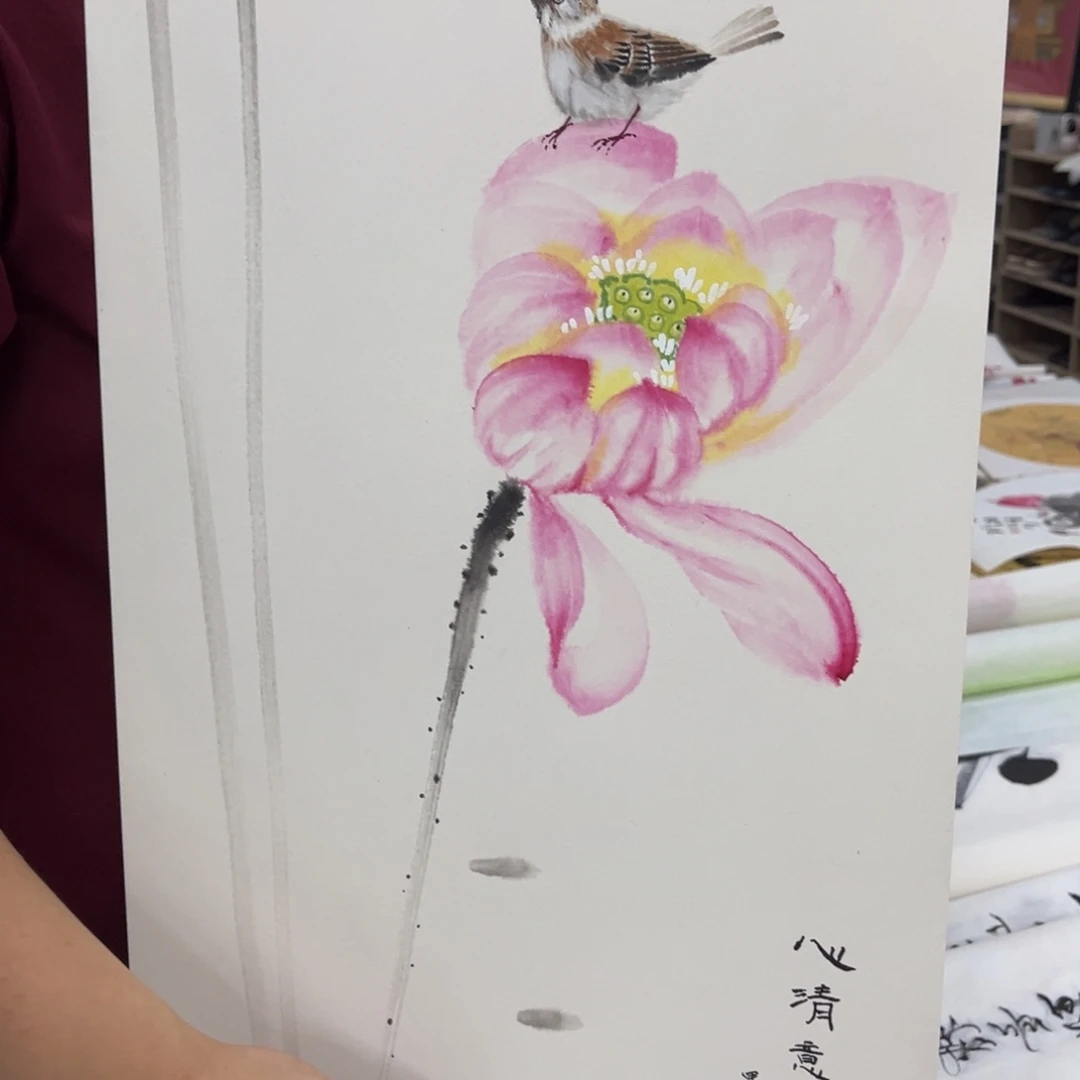 国画纯手绘字画国画作品欣赏