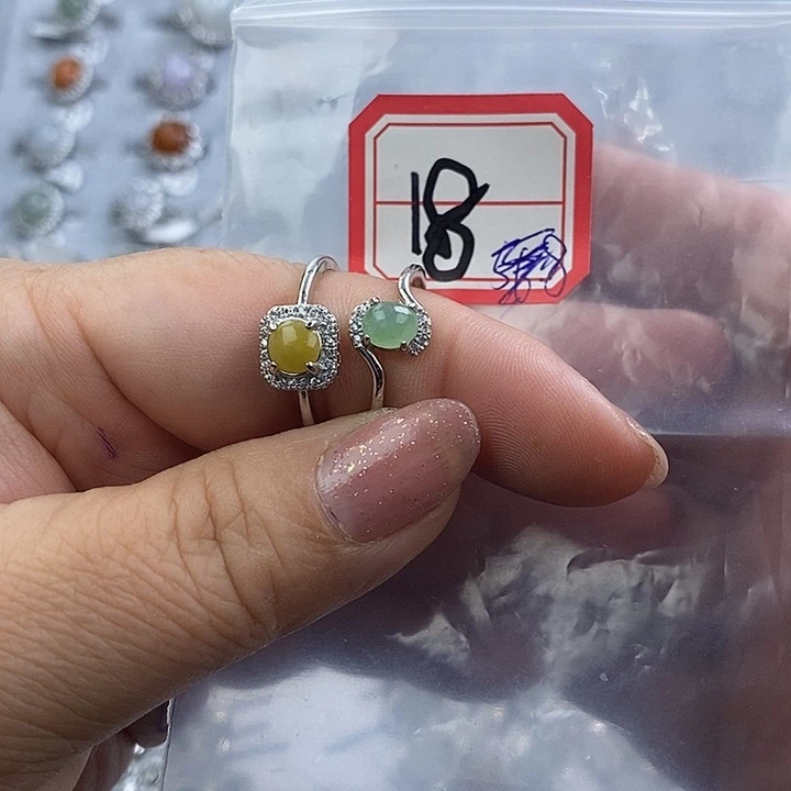 未镶嵌戒指翡翠缅甸