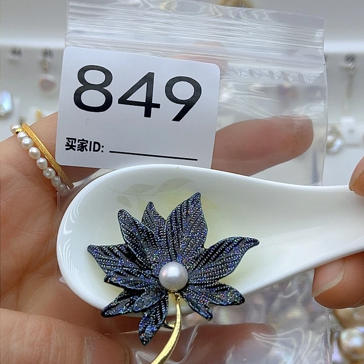 淡水珍珠颈饰银S925镶嵌