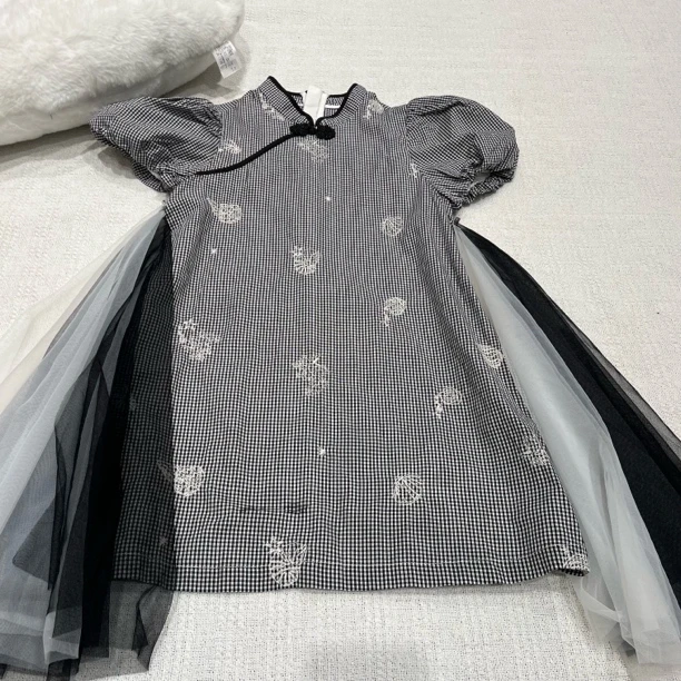 21501高端潮流时尚百搭休闲童装时尚连衣裙C20-1-4