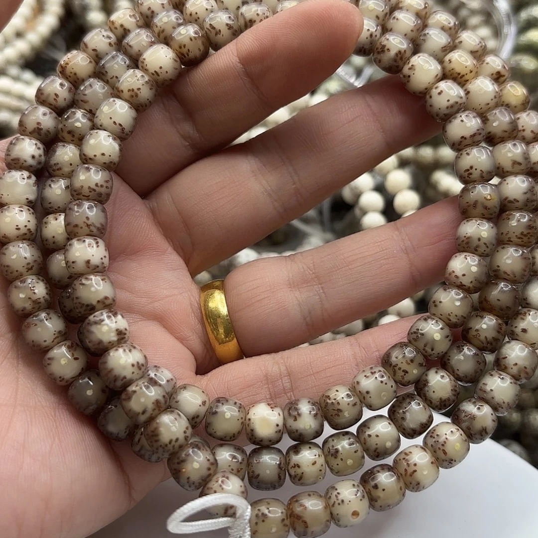 星月菩提吊坠87水晶果冻大留白