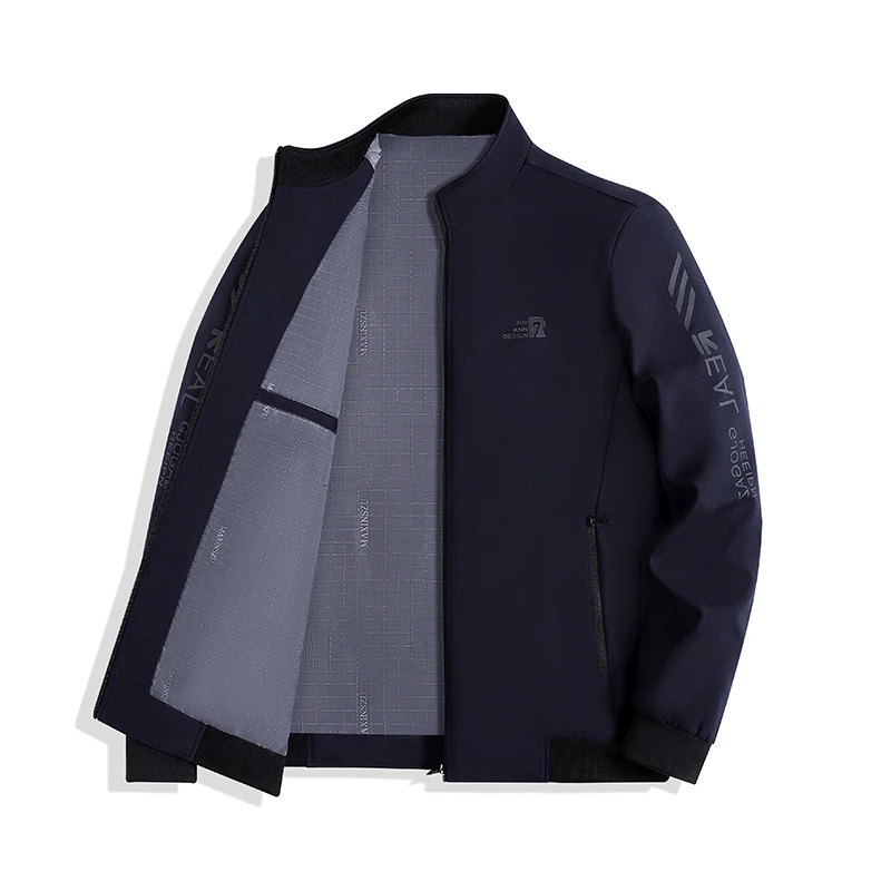 序世保罗男士立领夹克外套春秋薄款上衣