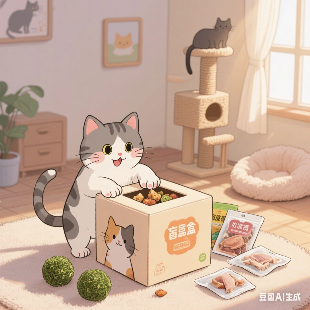 【霹雳专属】猫猫快乐盒