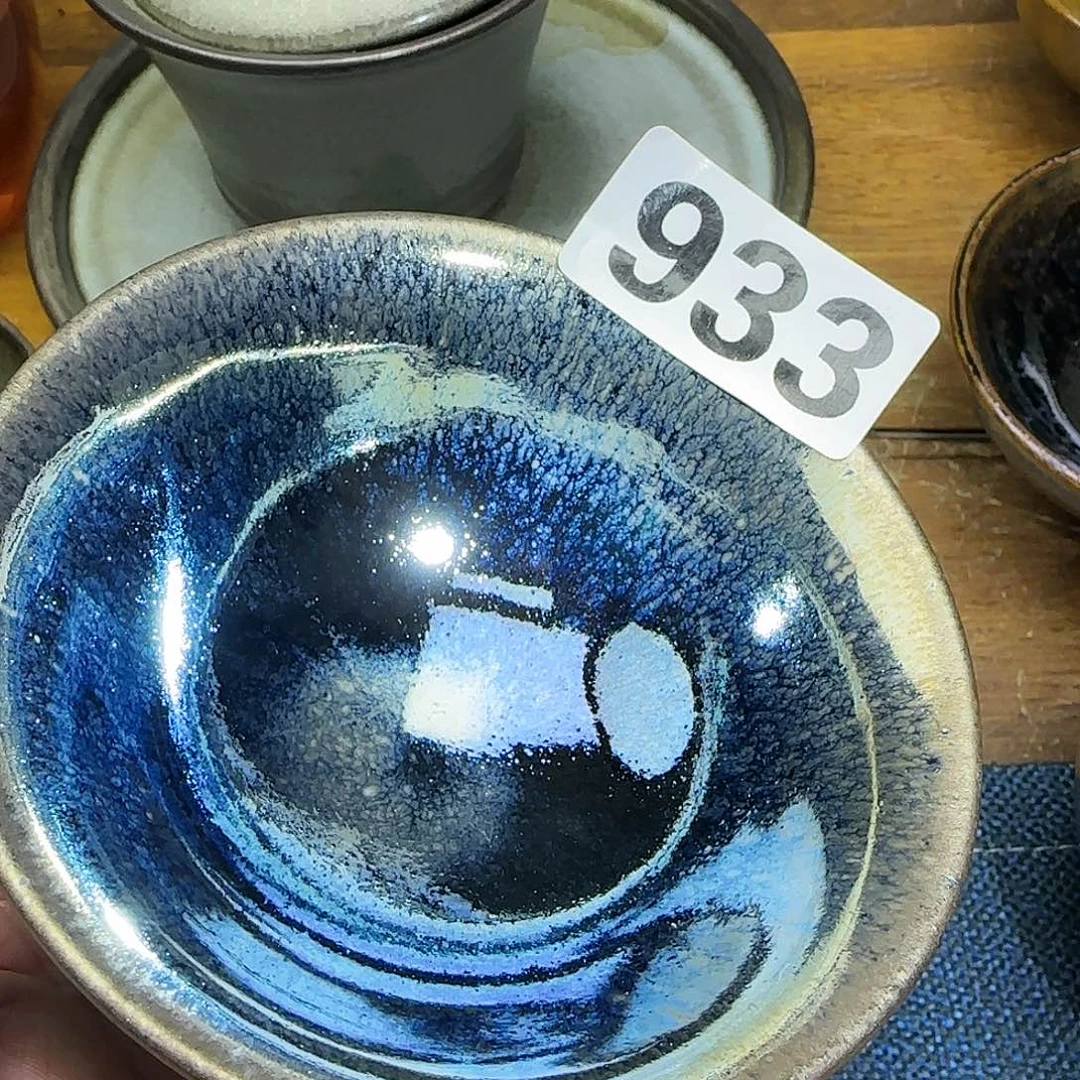 茶盏建盏杯建盏龙窑柴烧杯