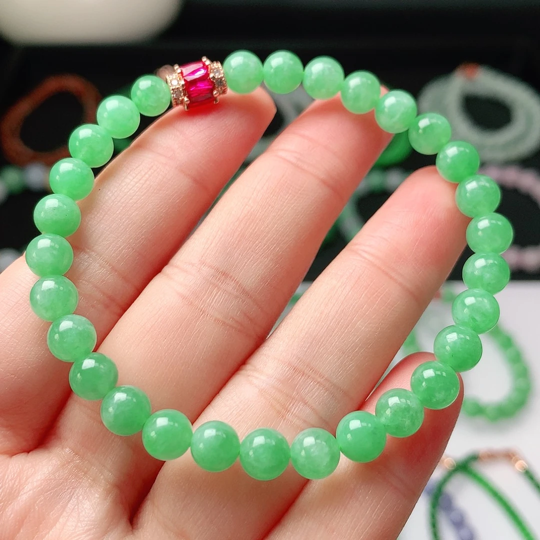 翡翠未镶嵌手链翡翠