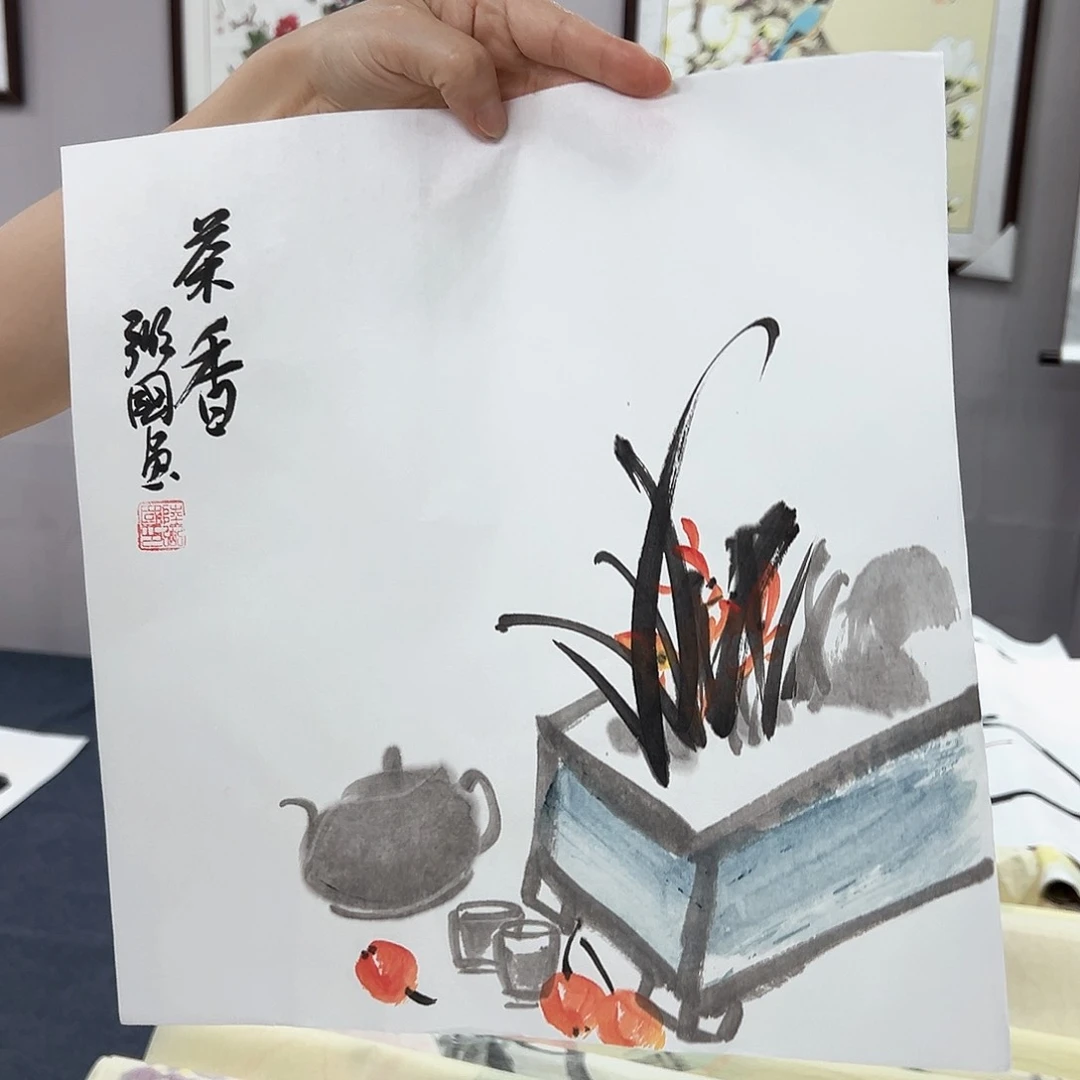 国画宣纸国画纯手绘作品