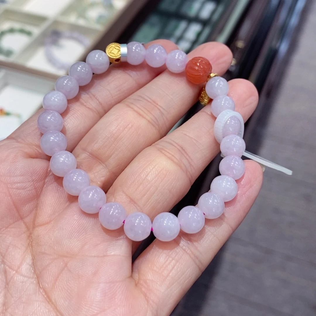 翡翠手串未镶嵌7.5里