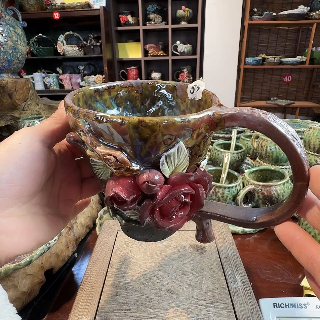 纯手工咖啡杯，餐具