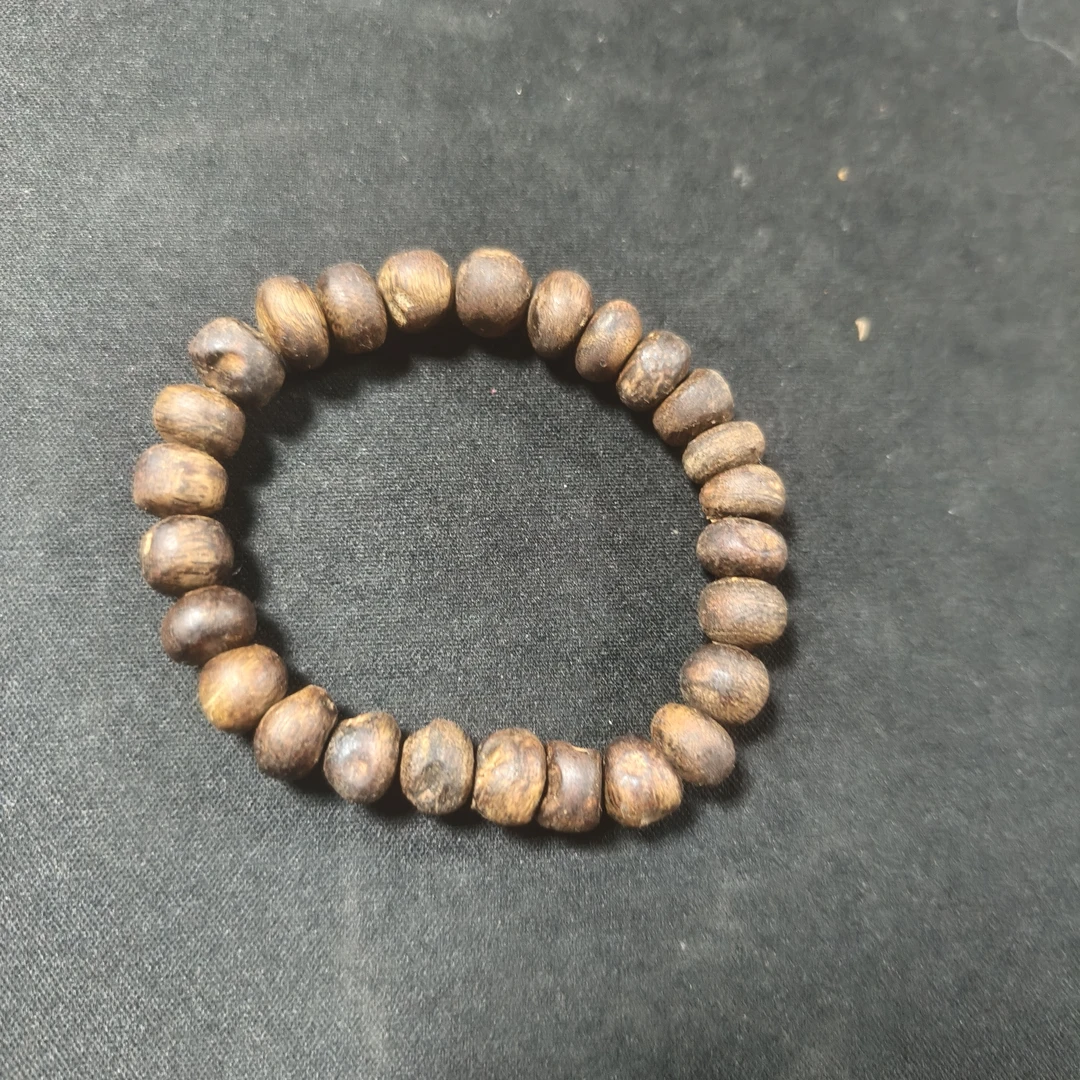 海南奇楠单圈算盘珠手串9克+