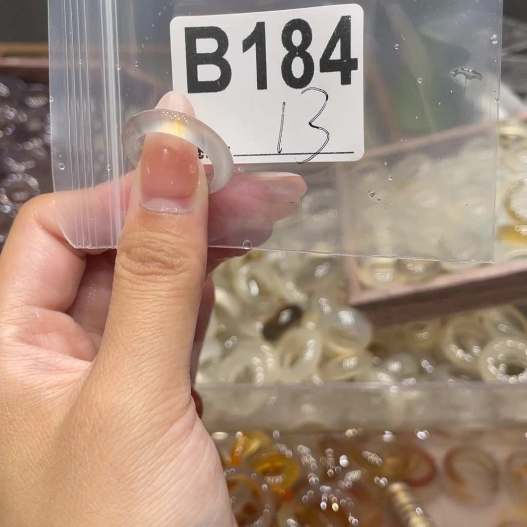 玛瑙/玉髓未镶嵌戒指184