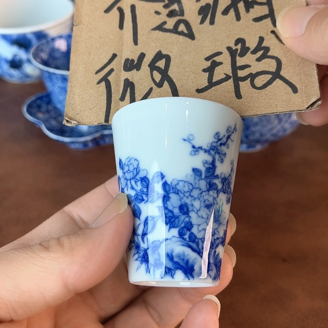 杯景德镇全手工手绘陶瓷