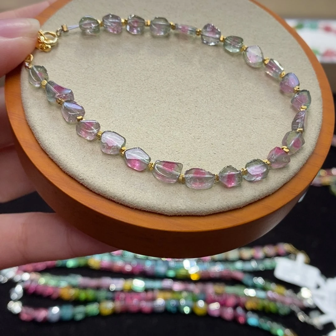 【闪购商品】碧玺手串未镶嵌两天看货期