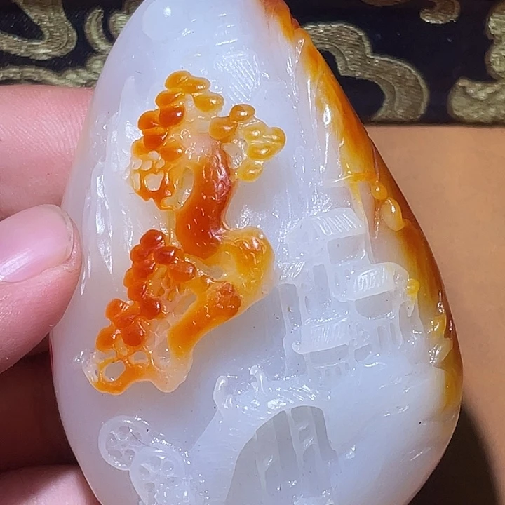 如***意颈饰未镶嵌和田玉CC