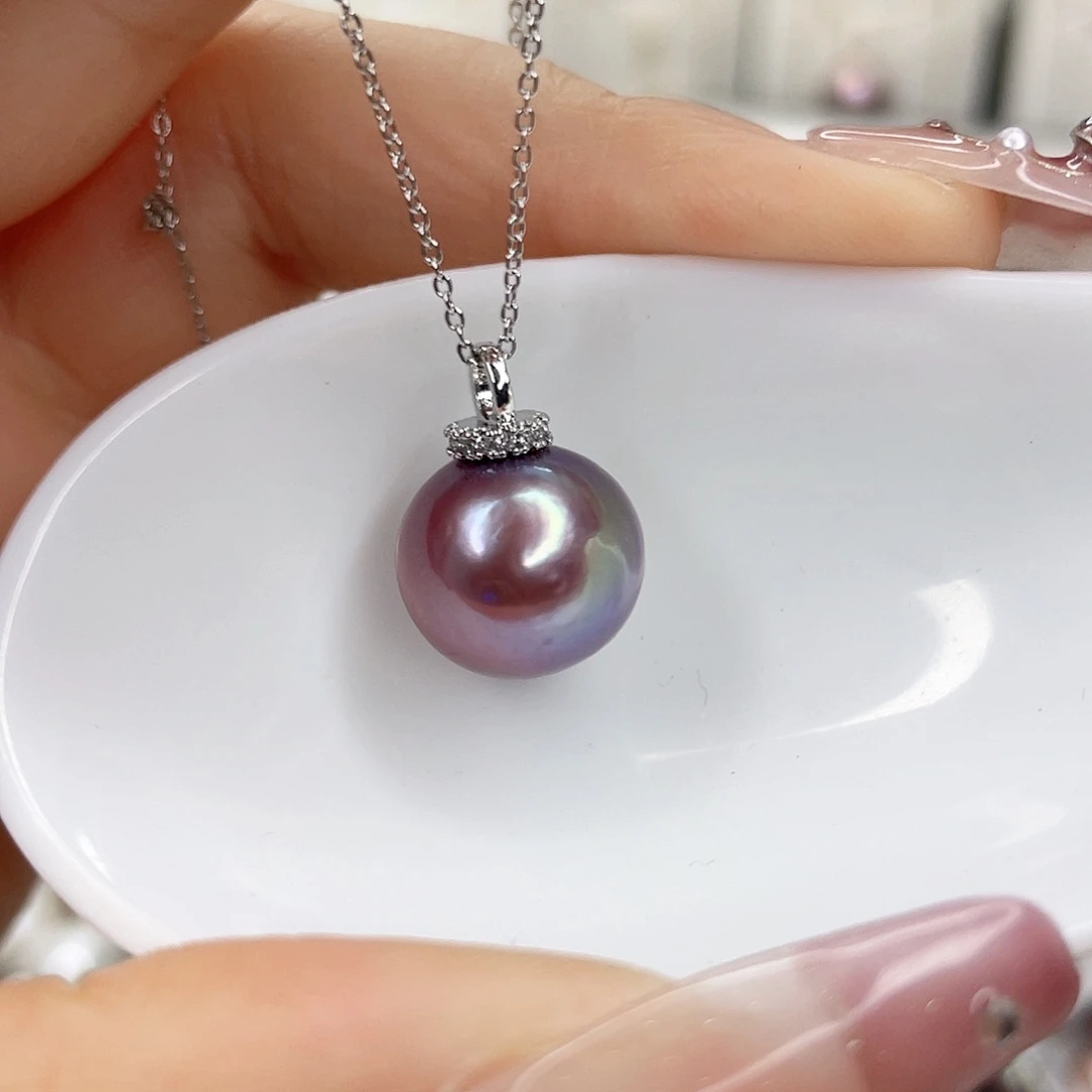 淡水珍珠未镶嵌吊坠(赠链)