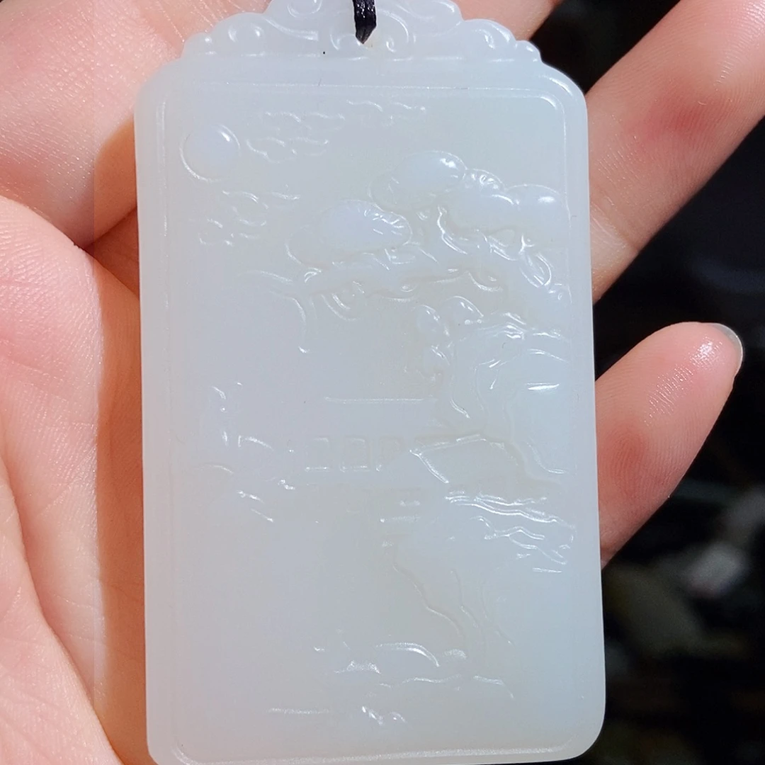 颈饰未镶嵌和田玉