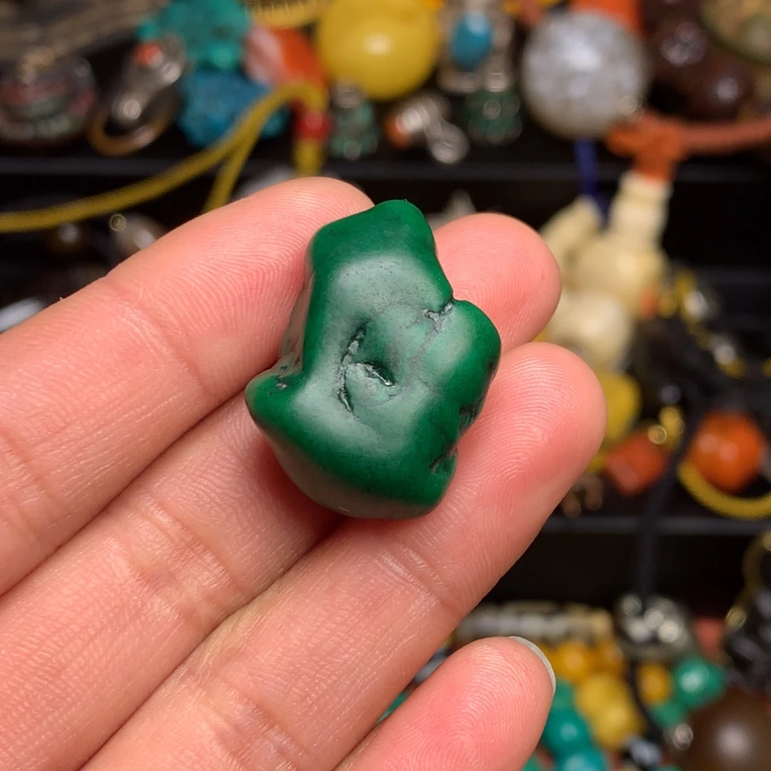 格***杨泥塑藏传文玩。小配饰。