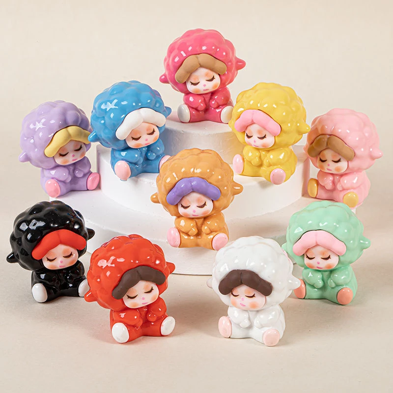 【实色夜光混拆】小羊温蒂卡通摆件