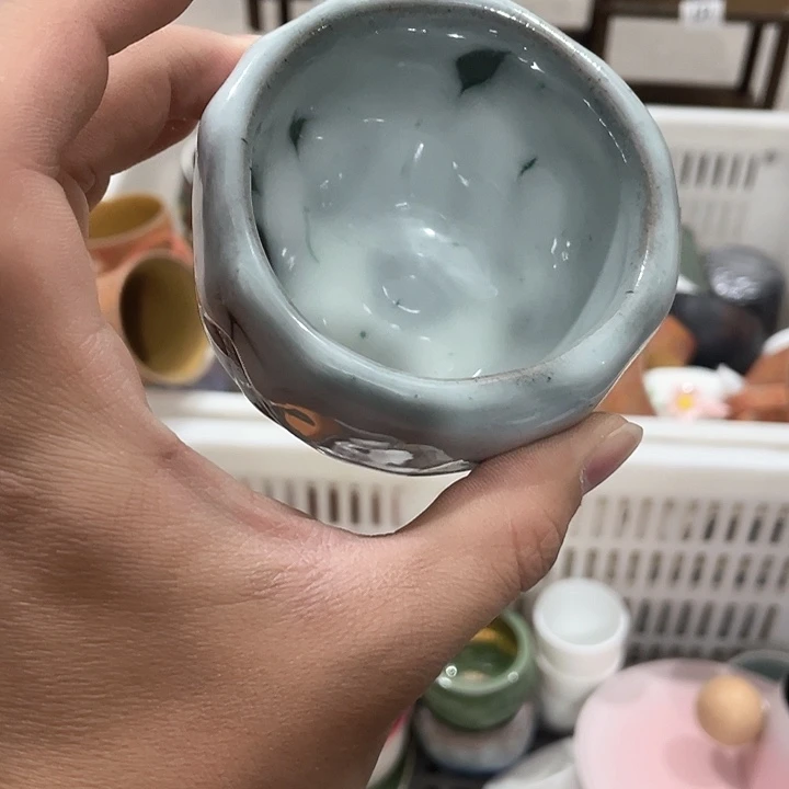 陶瓷茶具全部默认微瑕处理不影响使用完美主义者慎拍！