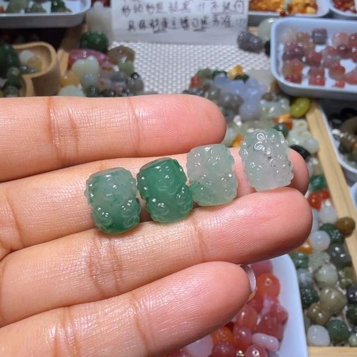和田玉未镶嵌珠宝半成品二**络