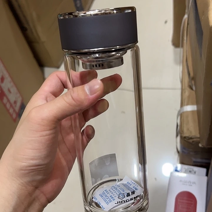 晶狮单层821-70-510ml   提环   灰  杯套