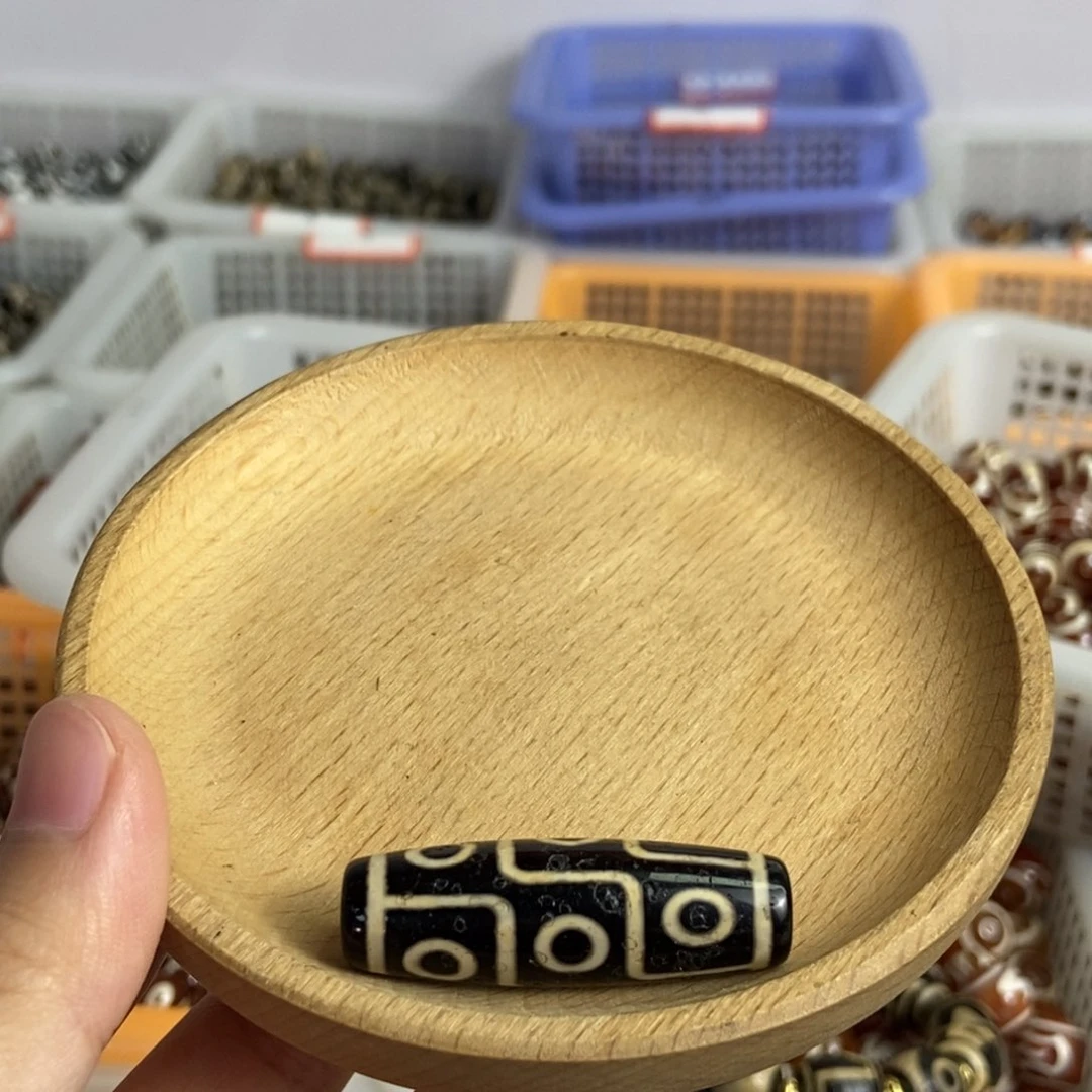 俊***画玛瑙/玉髓散珠未镶嵌