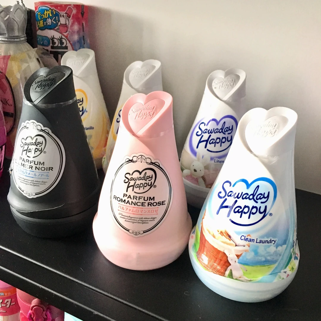 【拍3包邮】日本固体香膏香薰卧室卫生间衣柜除臭空气清新剂消臭元