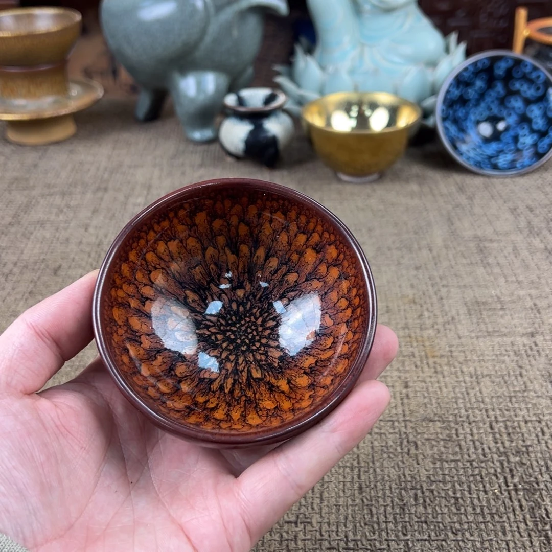 瓷片正能量瓷器摆件