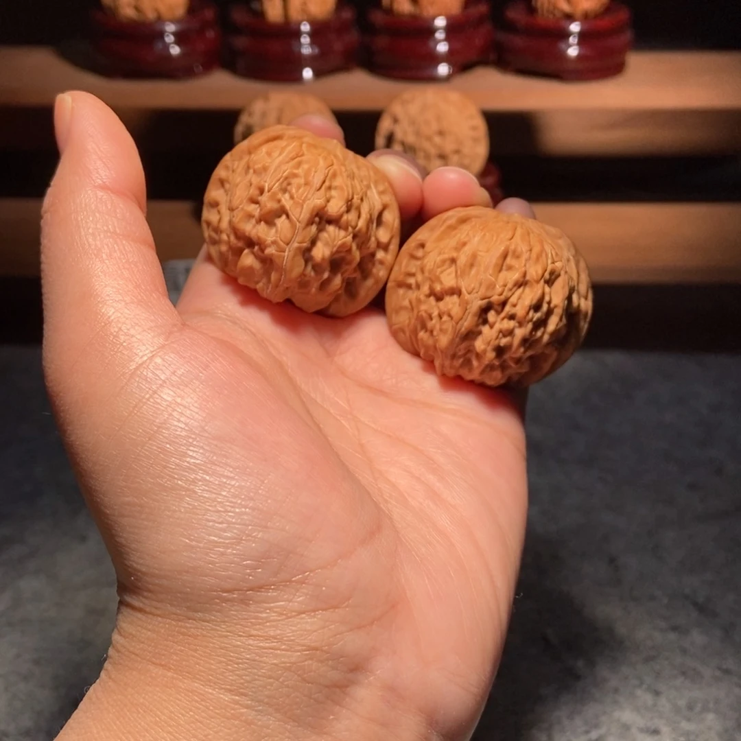 核桃手串/手链山地磨毕业全品无修红皮38