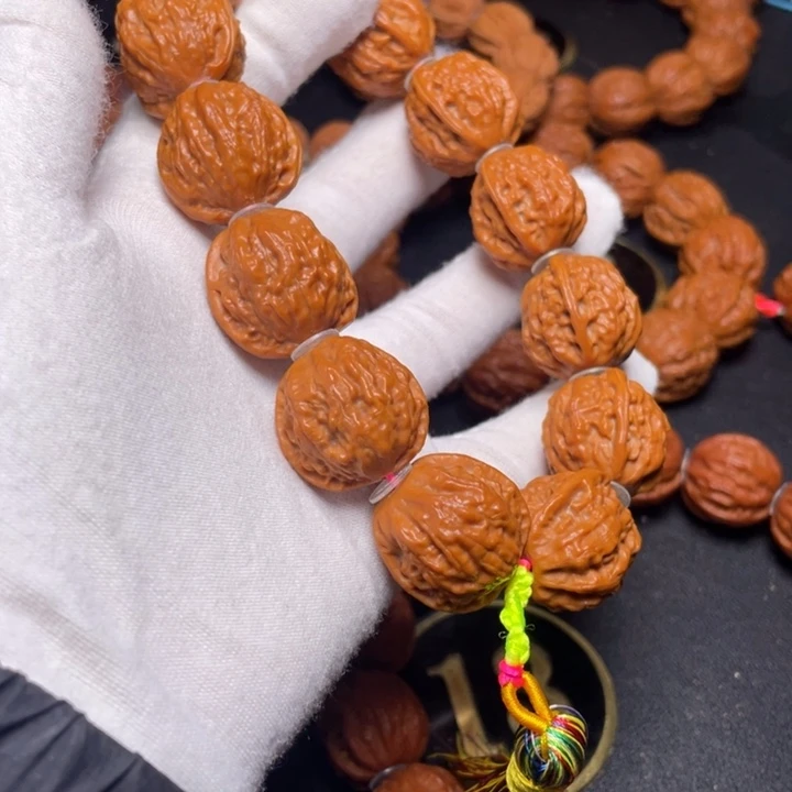 手串文玩核桃火焰纹