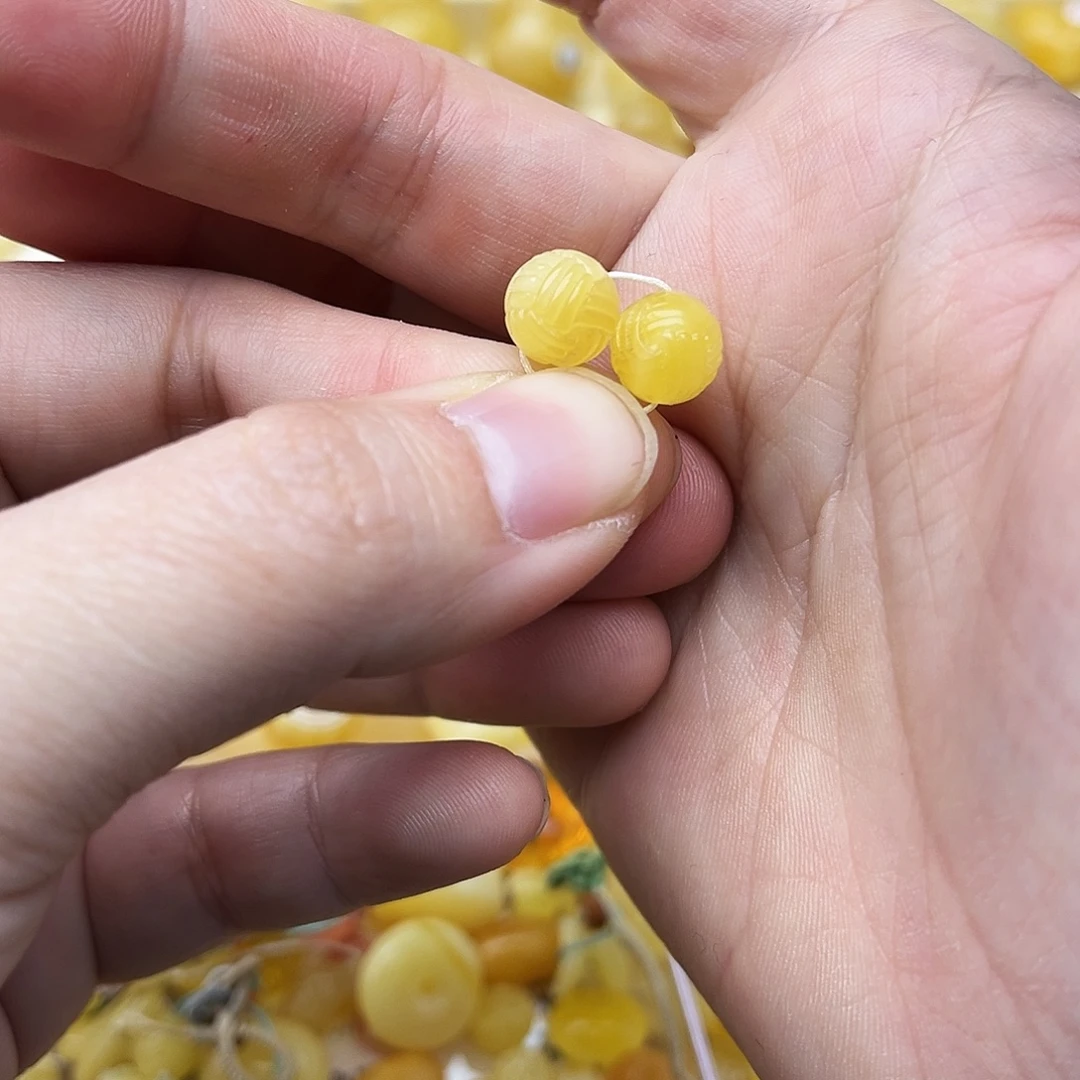 蜜蜡未镶嵌裸石天然