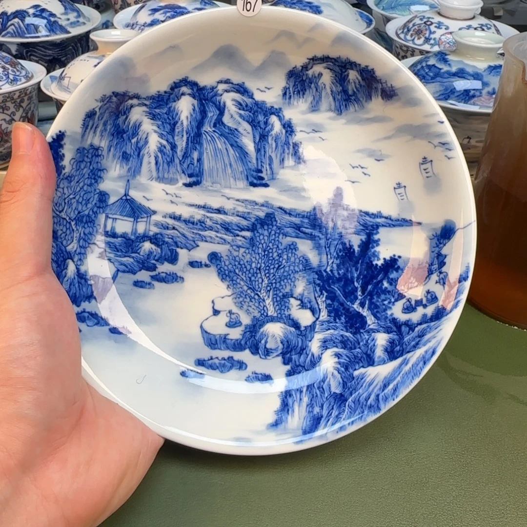 彦祖纯手工手绘茶具167
