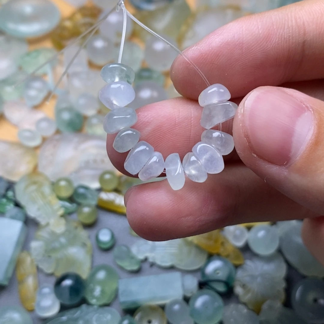 定制翡翠未镶嵌珠子