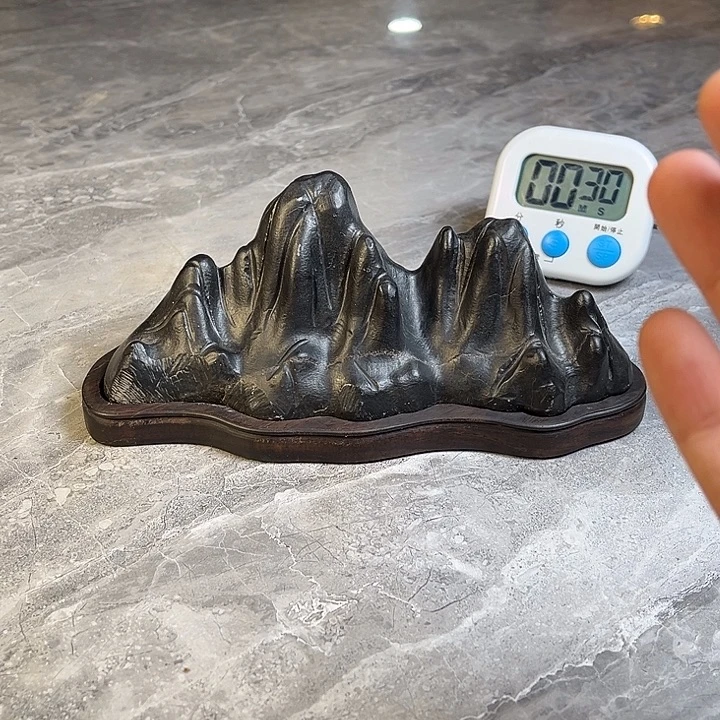 用***4奇石茶宠鱼缸文房摆件