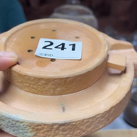 漫***堤戬谷龙窑柴烧茶壶241