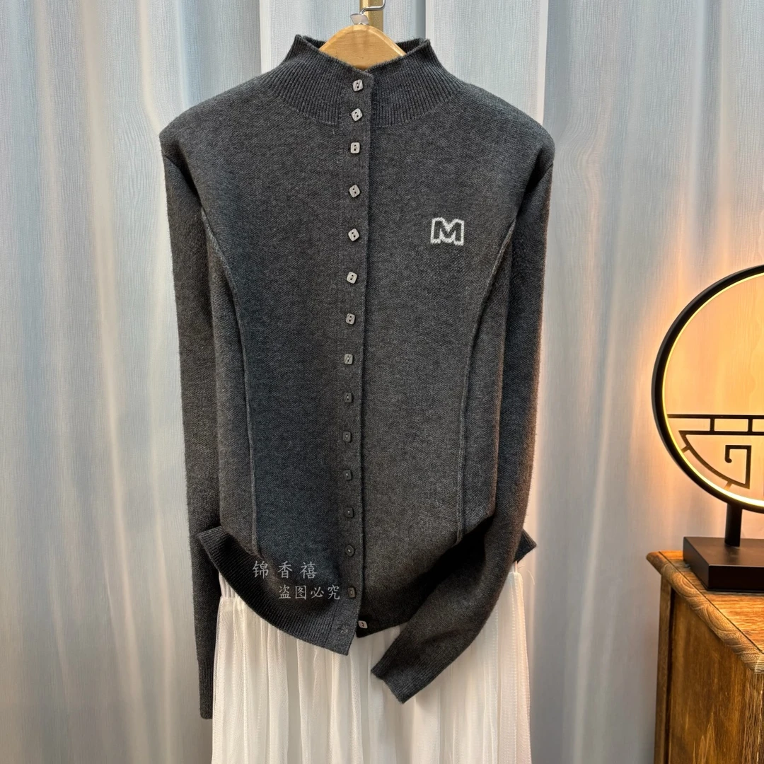 【V686玛可花妃】欧货潮牌显瘦针织衫开衫毛衣外套