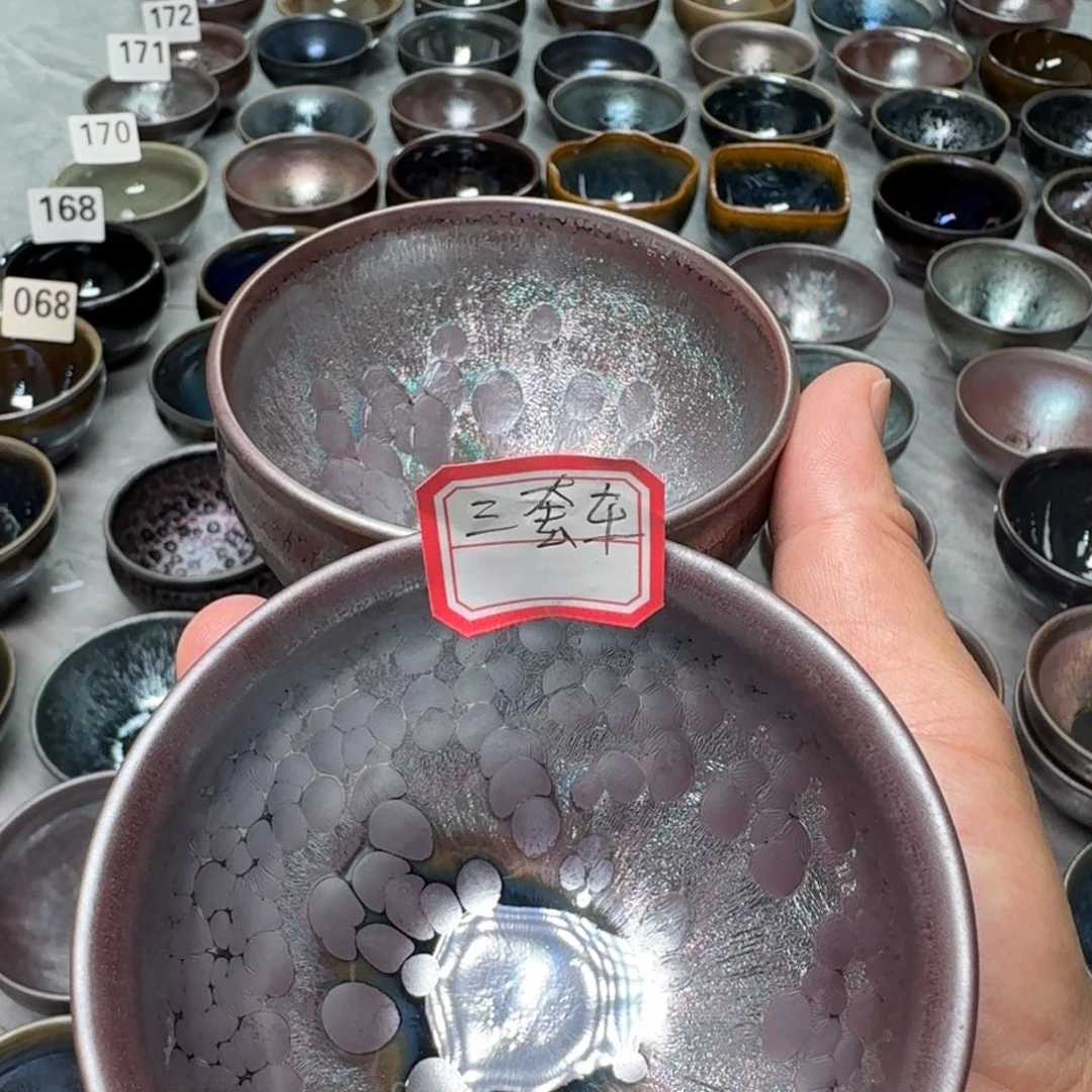 茶盏三*车徐国清建盏瑕疵品