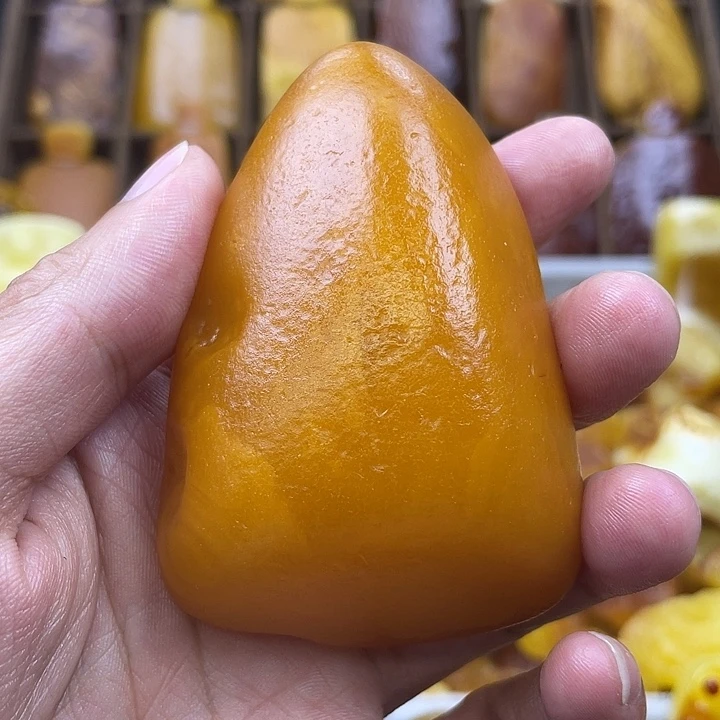 定制蜜蜡未镶嵌手把